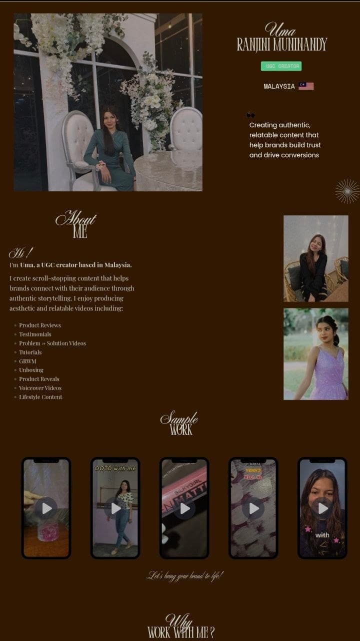 UGC Portfolio